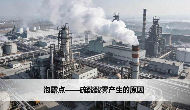 泡露點——硫酸酸霧產生的原因